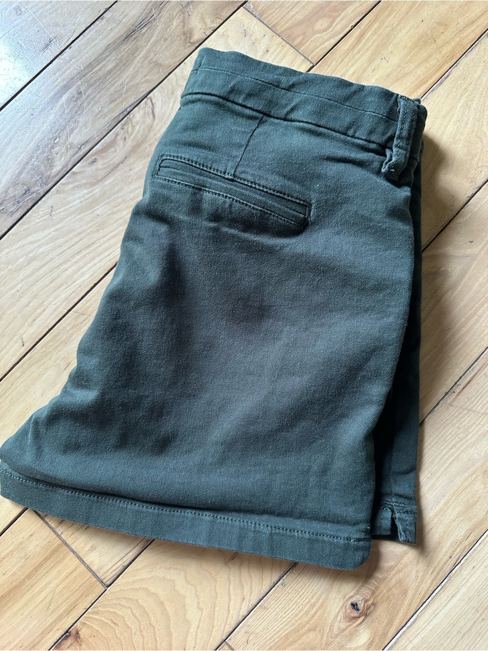 STS Blue Olive Green Cuffed Women's Shorts